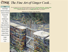 Tablet Screenshot of gingercook.com